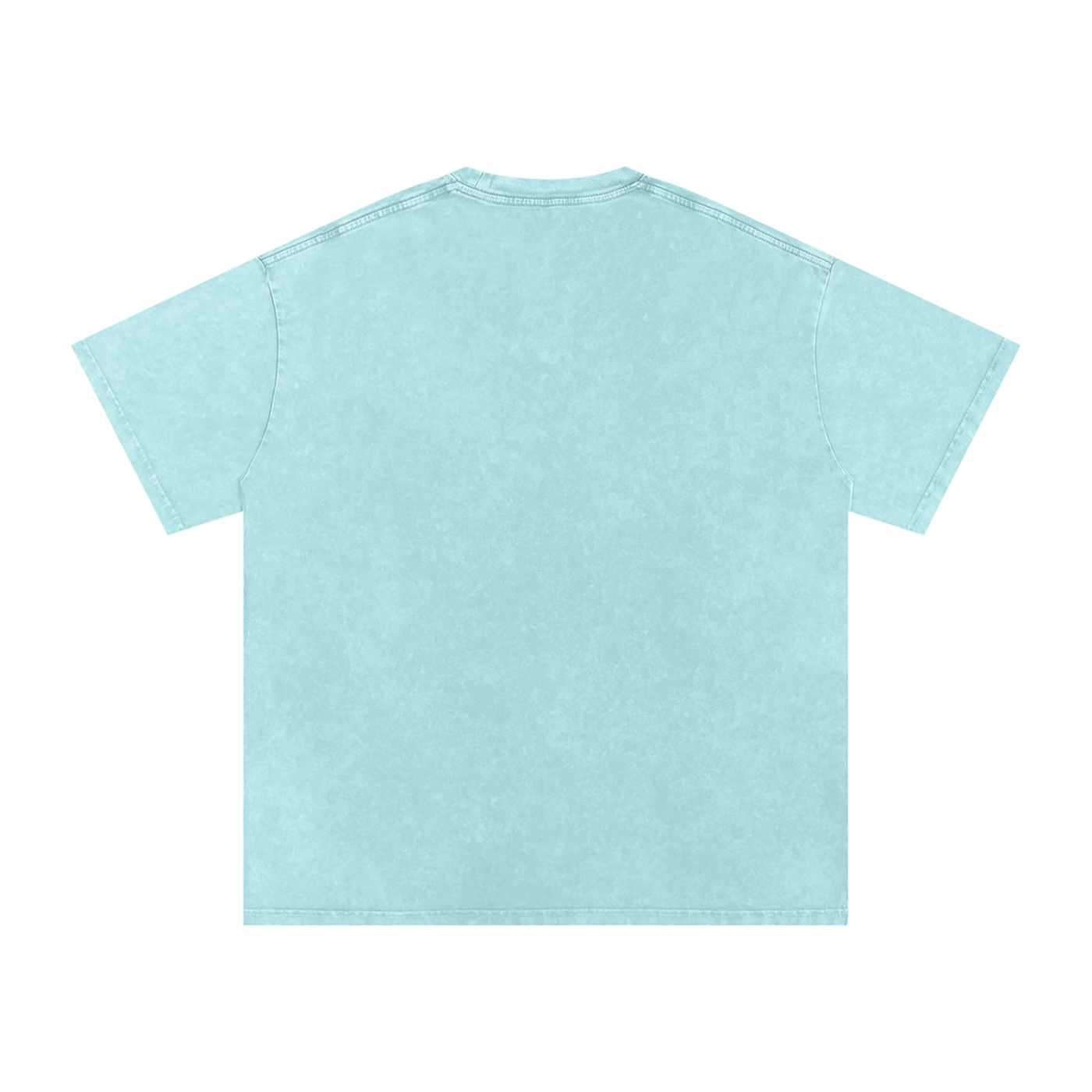 Snow Washed Oversized Cotton T-Shirt - STAGES OF LIFE