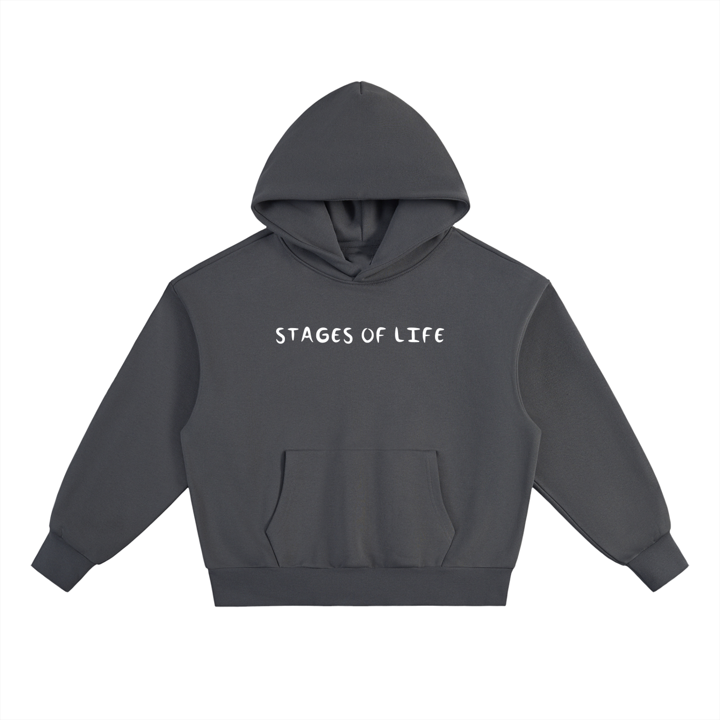 Essential Heavyweight Fleece Hoodie - STAGES OF LIFE
