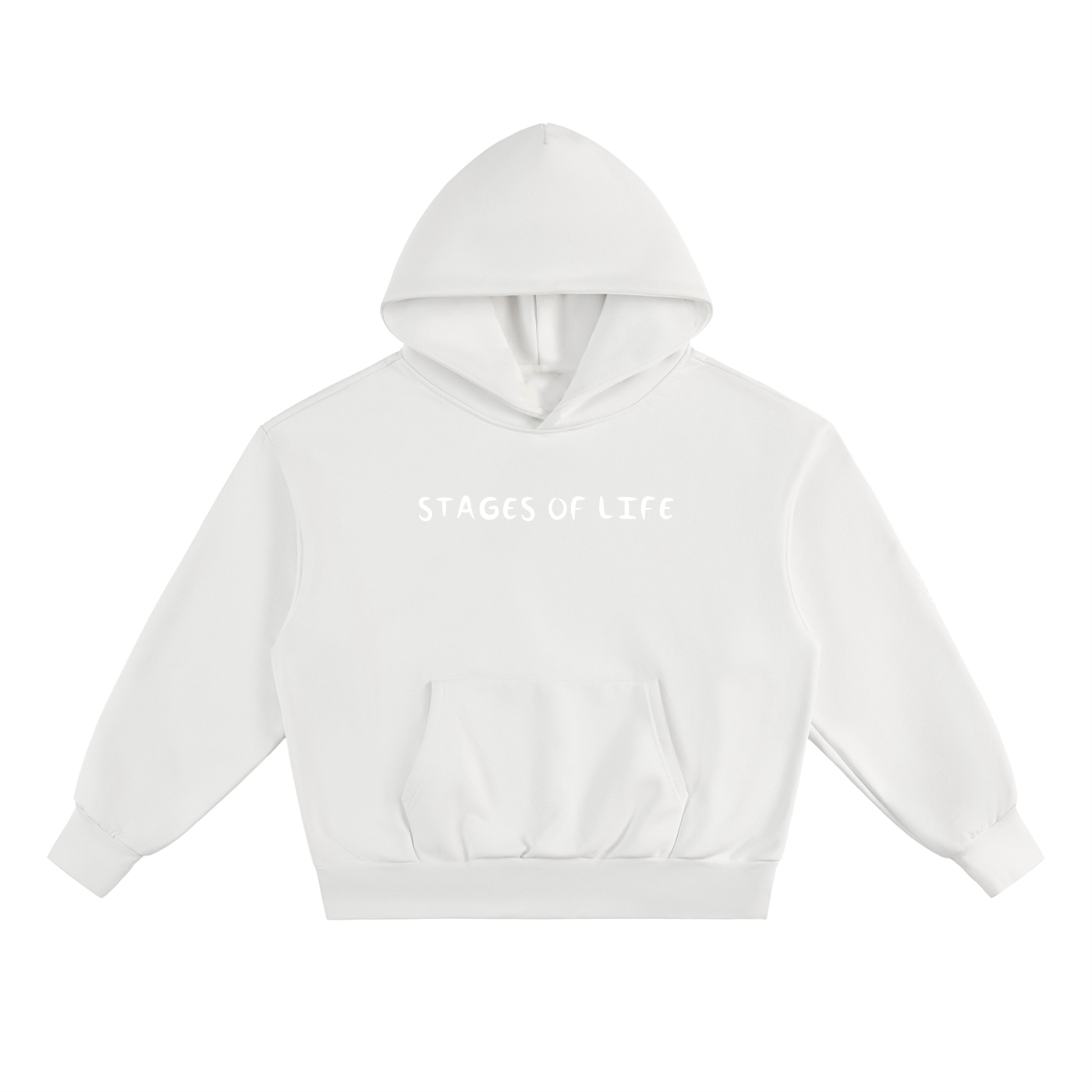 Essential Heavyweight Fleece Hoodie - STAGES OF LIFE