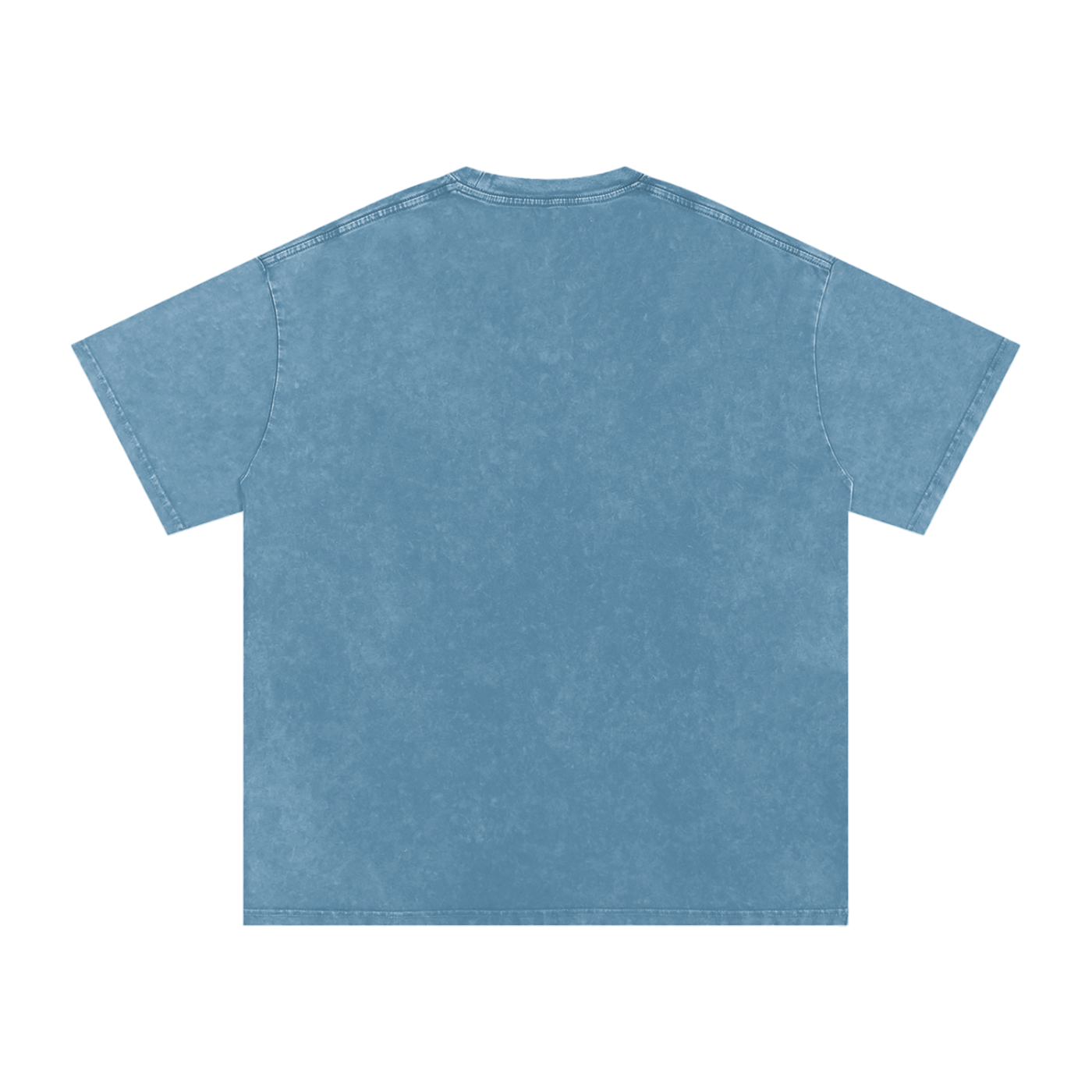 Snow Washed Oversized Cotton T-Shirt - STAGES OF LIFE