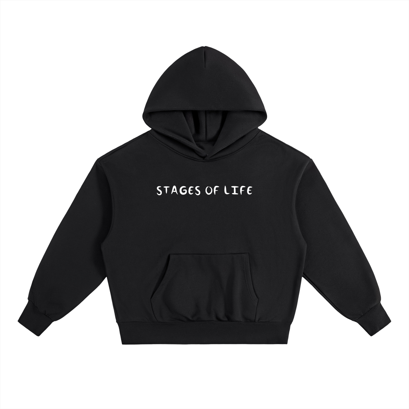 Essential Heavyweight Fleece Hoodie - STAGES OF LIFE