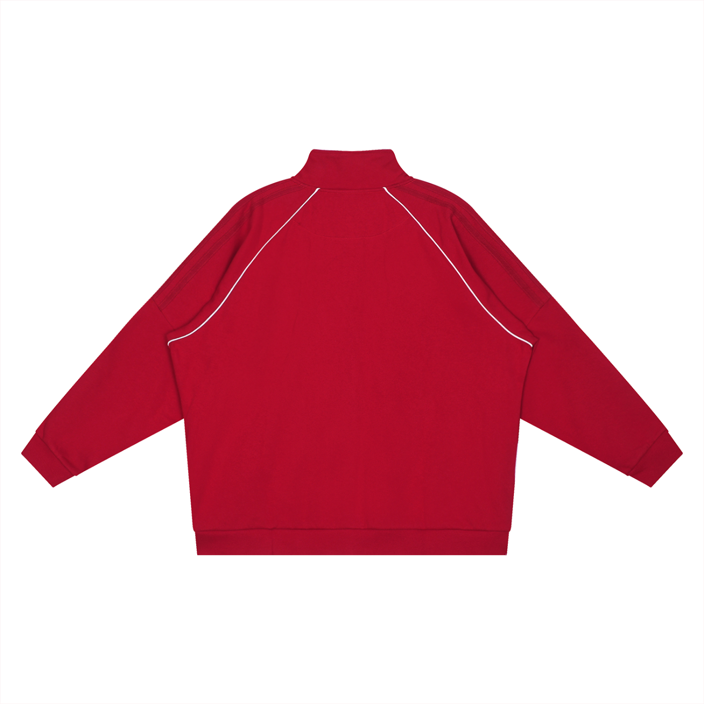 Reflection Striped Raglan Sleeve Jacket - STAGES OF LIFE