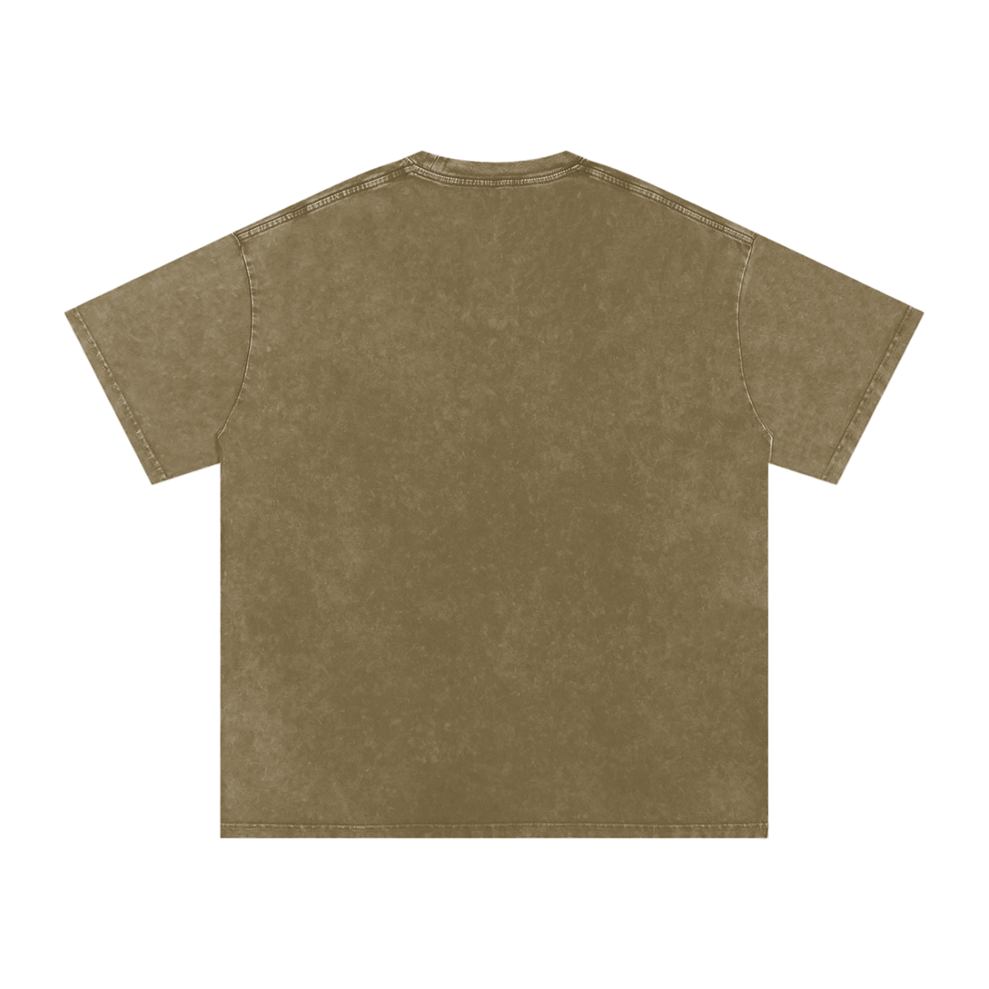 Snow Washed Oversized Cotton T-Shirt - STAGES OF LIFE