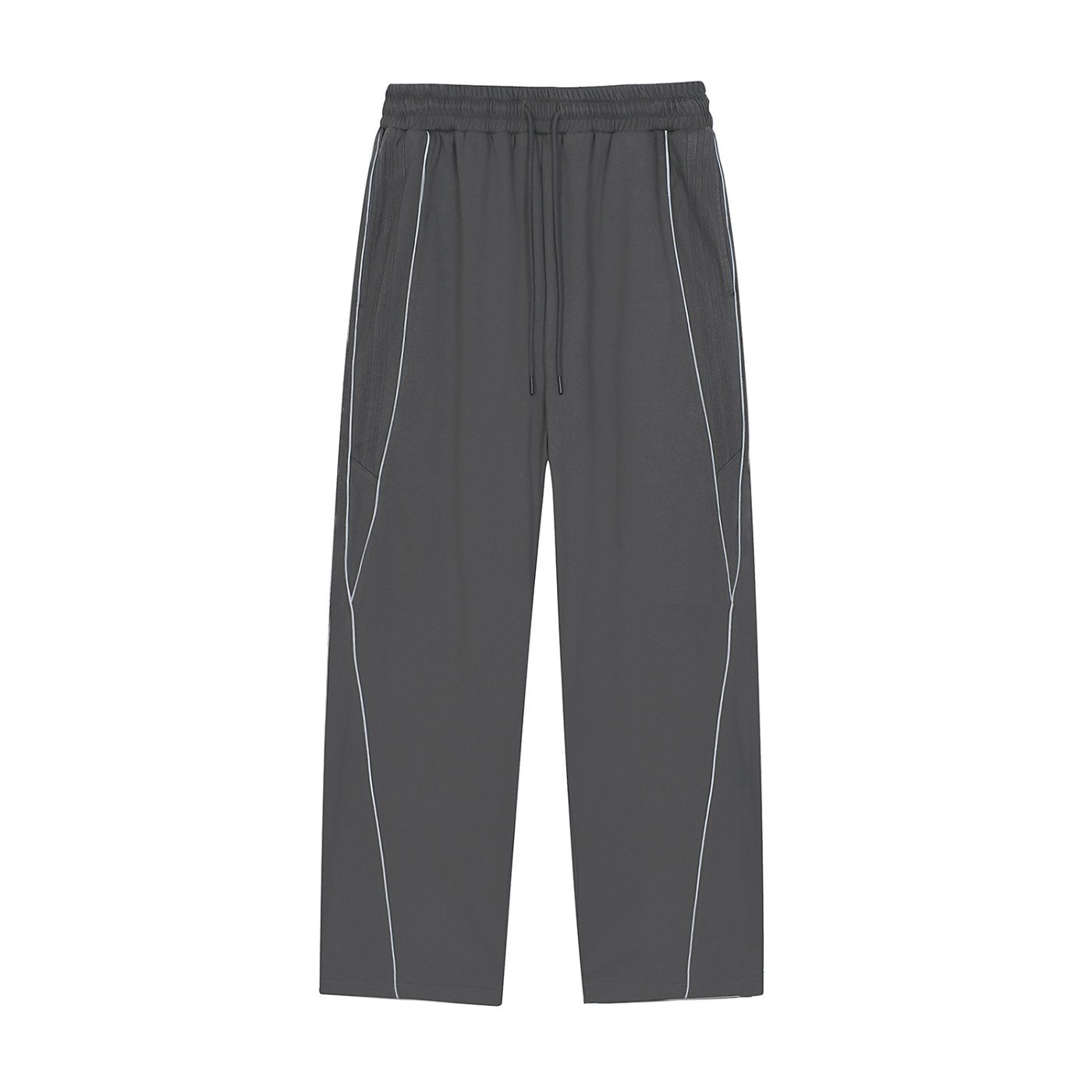 Reflection Striped Straight-Leg Sweatpants - STAGES OF LIFE