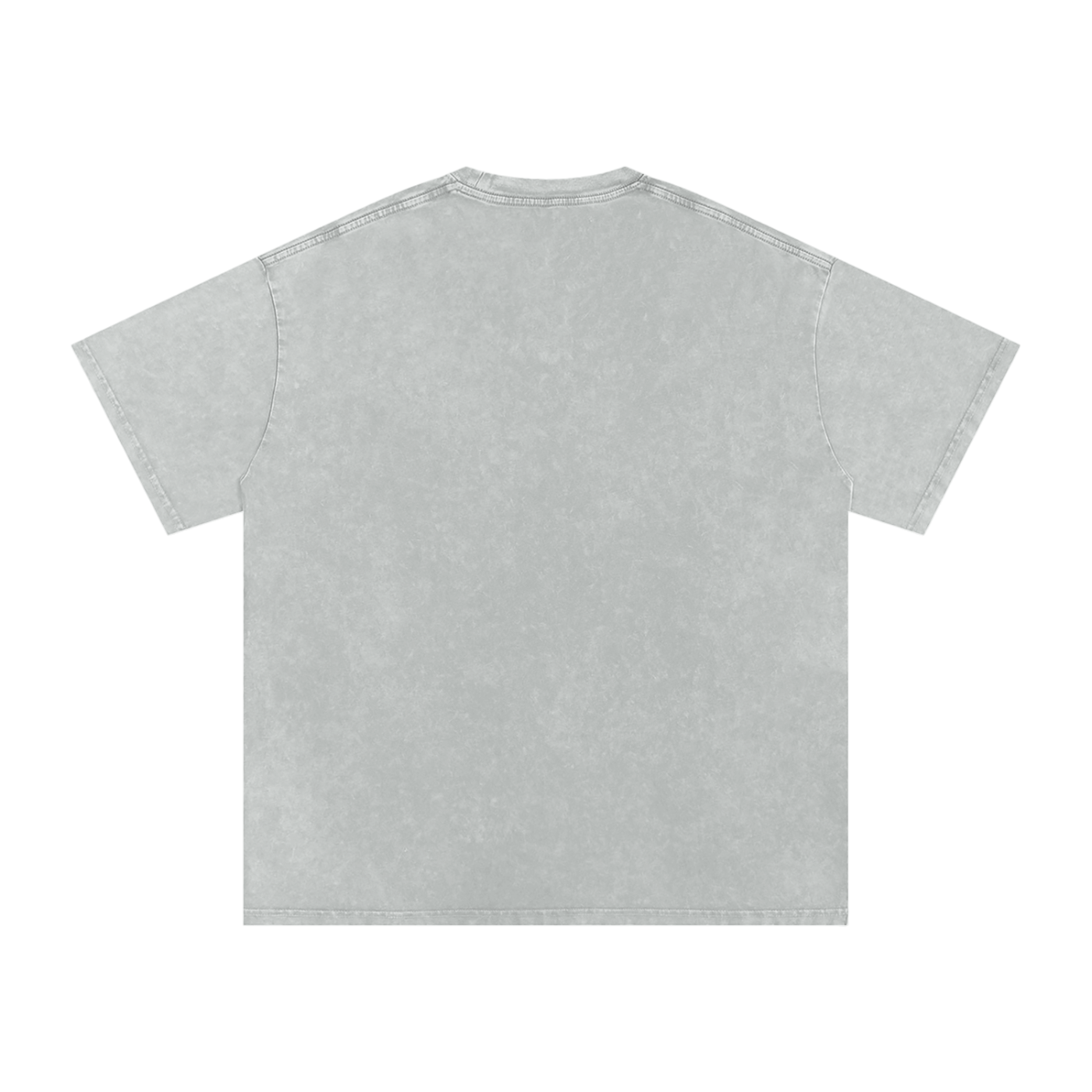 Snow Washed Oversized Cotton T-Shirt - STAGES OF LIFE