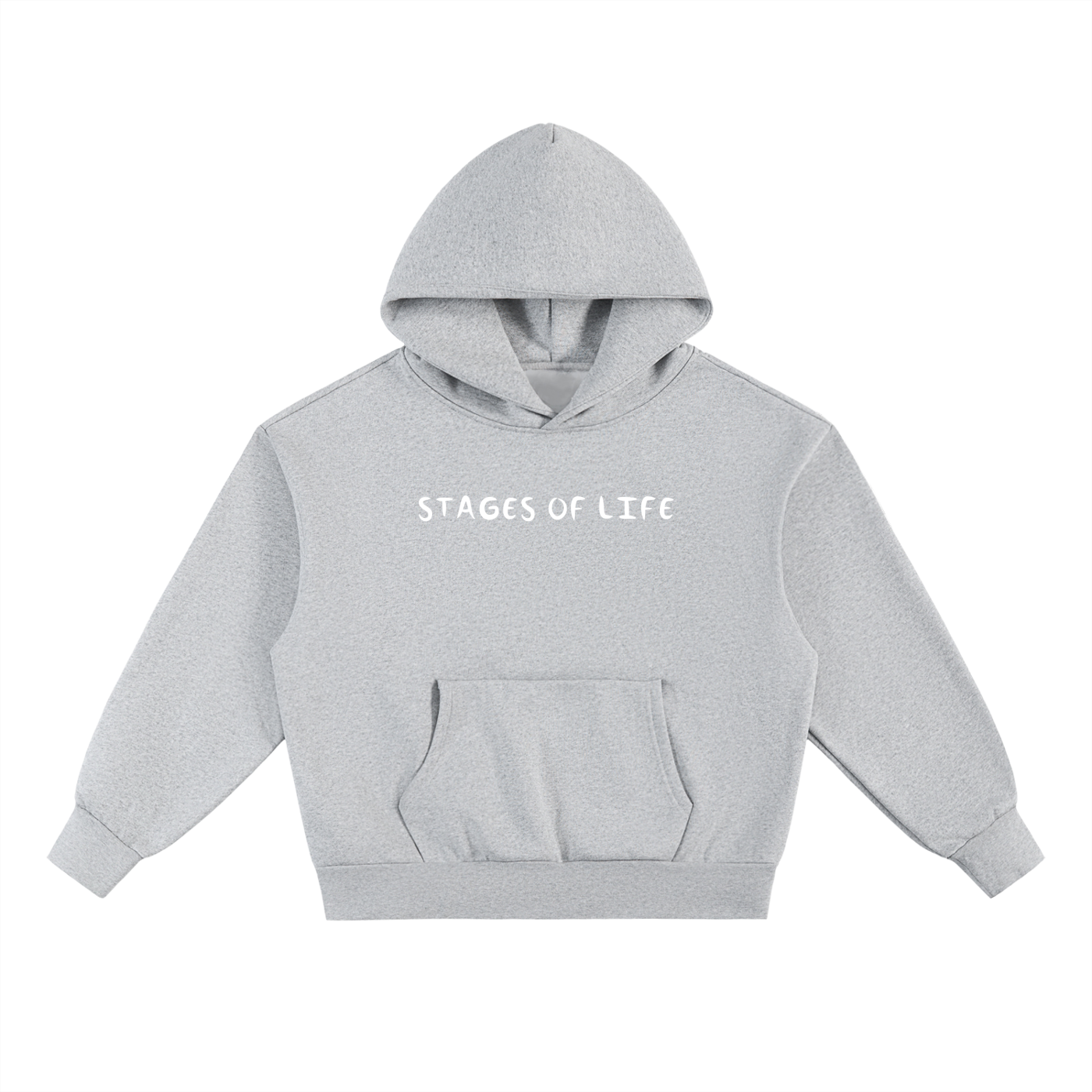 Essential Heavyweight Fleece Hoodie - STAGES OF LIFE