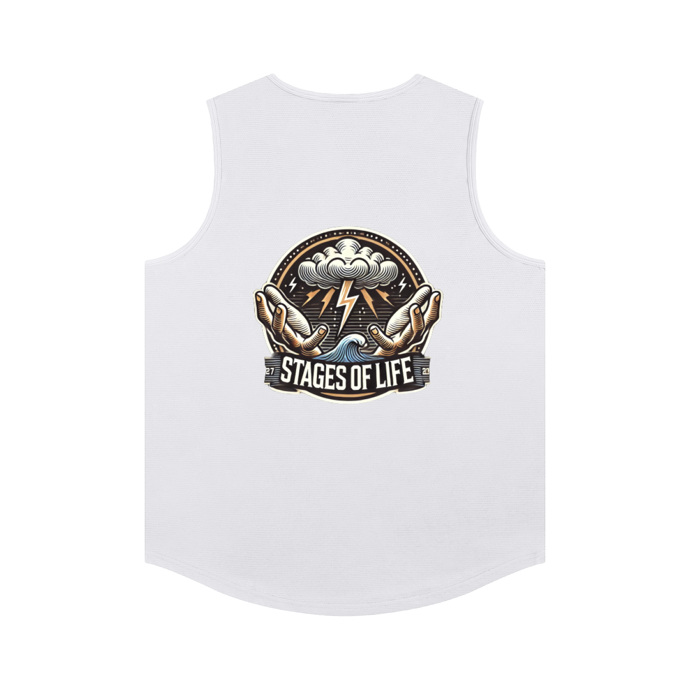 Athletic Men’s Vest | PAIN. PROGRESS. POWER.