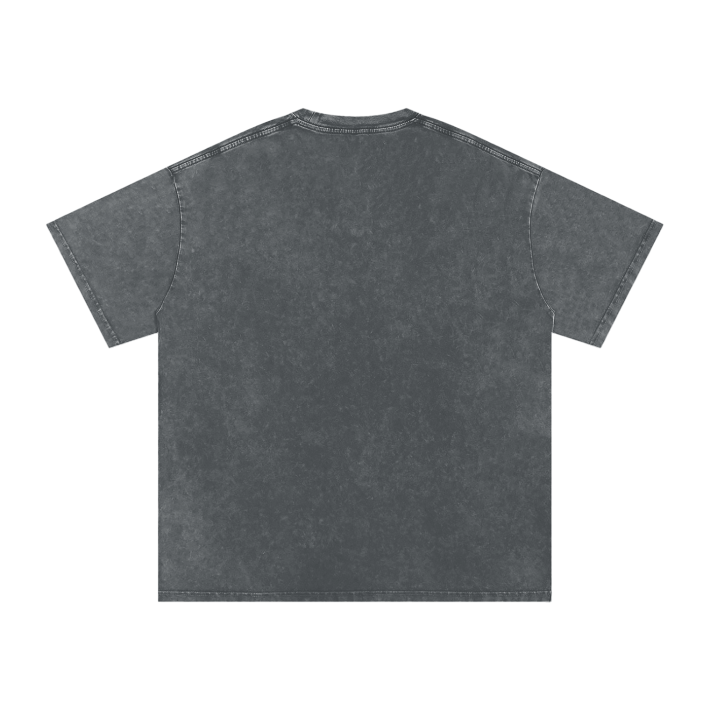 Snow Washed Oversized Cotton T-Shirt - STAGES OF LIFE