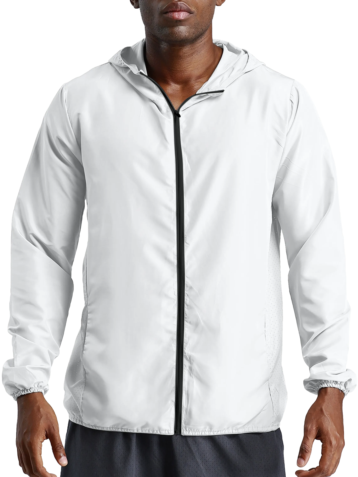 Men's Urban Sports Jacket - STAGES OF LIFE Soft Hooded